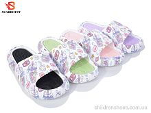 Шлепки женские No brand 2206-5 mix Шлепки 2206-5 mix SCARRHETT / p. 36-41 / 12пар
