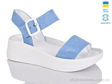 Босоножки 1721 блакитний з. Sali / p. 37-41 / 6пар