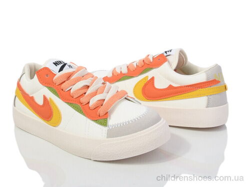 Кроссовки HD41(149-45) white-orange Violeta / p. 36-40 / 8пар