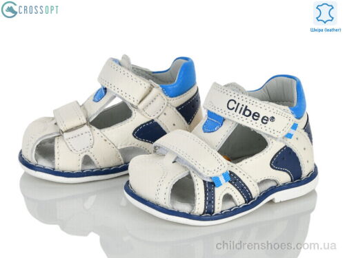 Сандалии F221 white-moon blue CROSSOPT / p. 18-23 / 6пар
