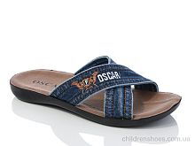 Шлепки 7 синій Oscar / p. 40-45 / 6пар