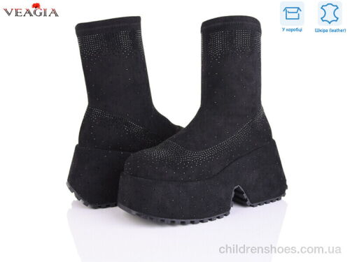 Сапоги 2538 black Veagia-ADA / p. 36-40 / 6пар
