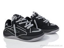 Кроссовки 136-27 all black Violeta / p. 36-41 / 8пар