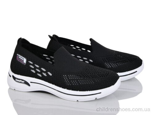 Кроссовки S9 black Шик-Шок / p. 36-41 / 8пар
