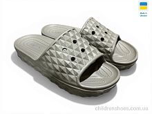 Шлепки 117 сірий Rai shoes / p. 36-41 / 8пар