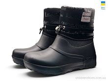 Сапоги из пены Е547 чорний Rai shoes / p. 37-41 / 8пар