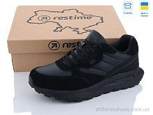 Кроссовки YM023202 black Restime / p. 41-46 / 8пар