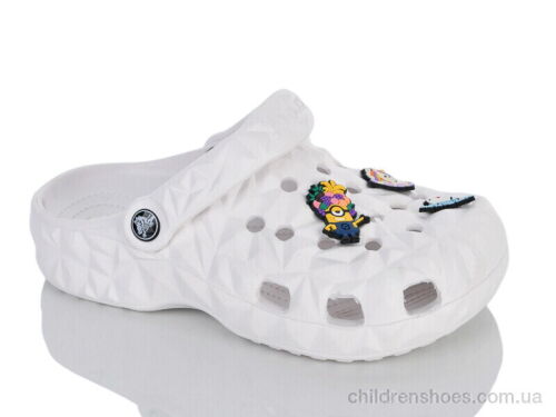 Кроксы 8-506 white Violeta / p. 36-41 / 12пар