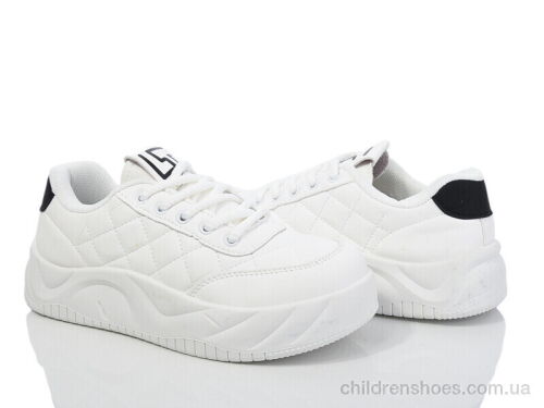 Кроссовки 149-55 white-black Violeta / p. 36-41 / 8пар