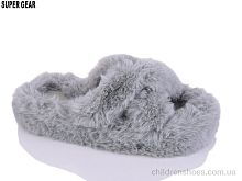 Тапки No brand PS05 grey Тапки PV05 grey Super Gear / p. 36-41 / 12пар