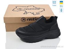Кроссовки Restime JWZ24376 black Кроссовки JWZ24376 black Restime / p. 36-41 / 8пар
