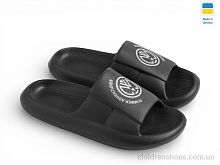 Шлепки T670 чорний Rai shoes / p. 36-41 / 8пар