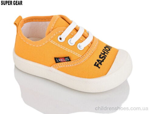 Кеды 05-736 yellow Super Gear / p. 17-22 / 12пар