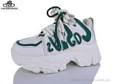 Кроссовки 01-775 green Jibukang / p. 35-40 / 10пар