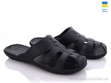 Шлепки DS Укр. П05 черный Vladimir / p. 39-46 / 10пар