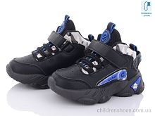 Кроссовки Clibee E79 black-royal Кроссовки