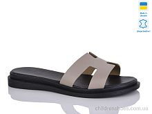 Шлепки 501 капучино к. Sali / p. 36-40 / 6пар