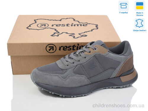 Кроссовки JM024369 grey Restime / p. 41-45 / 8пар