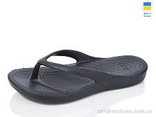 Шлепки N17 чорний Lot Shoes / p. 36-41 / 8пар