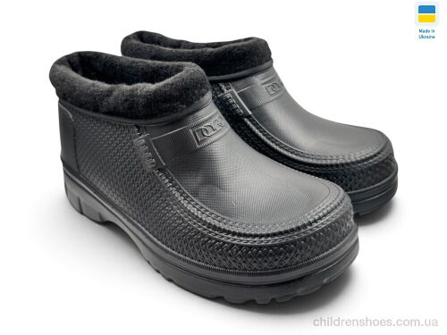 Галоши М16 чорний Rai shoes / p. 41-46 / 8пар