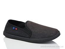 Слипоны Джинс чорний Харків Lot Shoes / p. 41-45 / 7пар