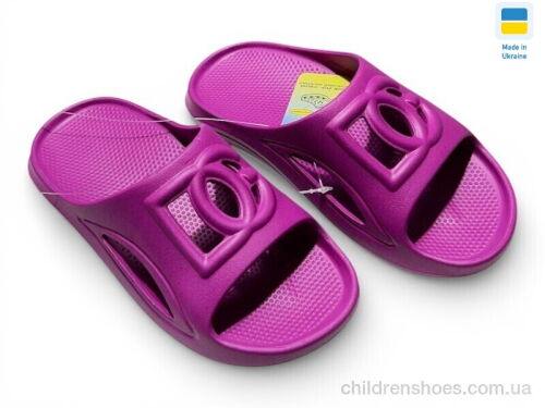 Шлепки 253 ягідний Rai shoes / p. 36-41 / 8пар