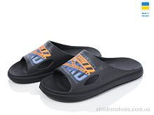 Шлепки C79-1 чорний Vladimir / p. 41-45 / 6пар