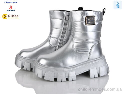 Сапоги H568-1 silver Clibee-Doremi / p. 32-37 / 6пар