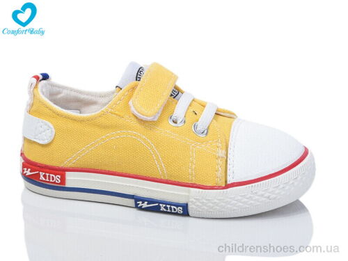 Кеды 351В жовтий Comfort-baby / p. 19-24 / 7пар