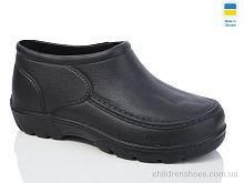 Галоши Б10 чорний Lot Shoes / p. 41-45 / 12пар