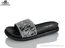 Шлепки 01-888 black Jibukang / p. 36-41 / 12пар