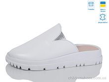 Шлепки женские No brand 001-2 біла шкіра Шлепки 001-2 біла шкіра Lena / p. 36-41 / 6пар