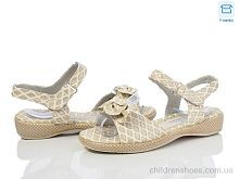 Босоножки 8868-25 coffee DeMur / p. 30-37 / 10пар