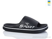 Шлепки 403 чорний Lot Shoes / p. 41-46 / 8пар