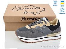 Кроссовки Restime JW024034 grey Кроссовки JW024034 grey Restime / p. 36-41 / 8пар