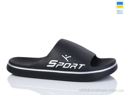 Шлепки 403 чорний Lot Shoes / p. 41-46 / 8пар