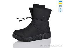 Дутики Progress 44-12 чорний Дутики 44-12 чорний Lot Shoes / p. 38-42 / 6пар