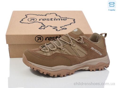 Кроссовки OMO24506 wolf brown Restime / p. 41-46 / 8пар