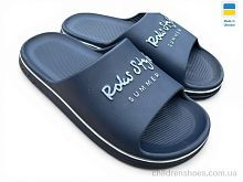 Шлепки 520(019) синій Rai shoes / p. 41-45 / 8пар