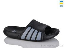 Шлепки детские Гипанис N010 чорний Шлепки N010 чорний Lot Shoes / p. 30-35 / 8пар