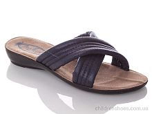 Шлепки W7153-blue DeMur / p. 36-40 / 6пар