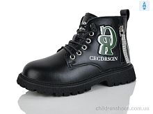 Ботинки 903 black KEWK / p. 31-36 / 8пар