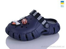 Кроксы 012 т.синій-св.сірий Lot Shoes / p. 30-35 / 6пар