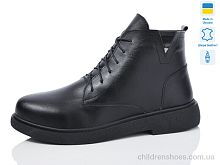 Ботинки No brand 3-1 батал чорний зима Ботинки 3-1 батал чорний зима Sali / p. 40-43 / 6пар