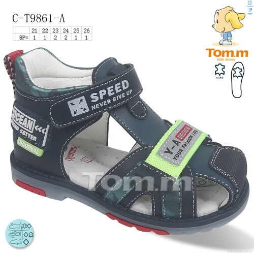 Сандалии C-T9861-A TOM.M / p. 21-26 / 8пар