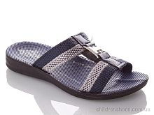 Шлепки K26-H blue-grey (24-30) DeMur / p. 26-30 / 6пар