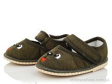 Тапки Глазки зеленые Slippers / p. 20-27 / 10пар