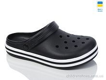 Кроксы 520 чорний Крок / p. 41-45 / 6пар