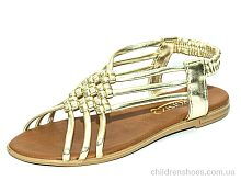 Босоножки Ж059Б золотой Waldem / p. 36-40 / 8пар