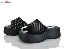 Шлепки N5 black Veagia-ADA / p. 36-40 / 8пар